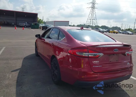 2020 Ford Fusion Se из США, поврежденный, VIN 3FA6P0HDXLR155033